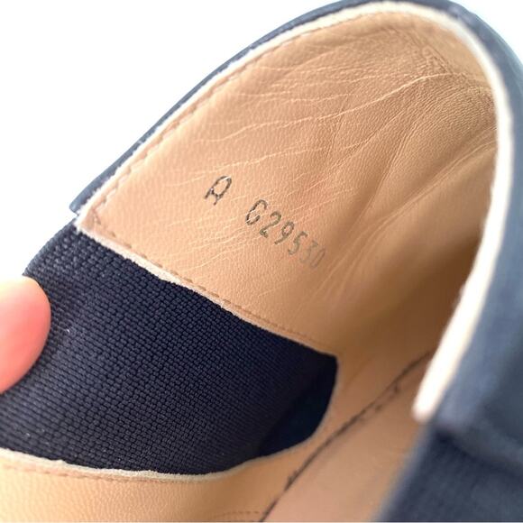 Chanel Black Leather Pointed Toe Wedge Boots w/ Chain Detail 38.5 - Picture 10 of 14